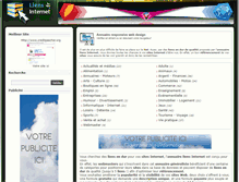 Tablet Screenshot of liensinternet.fr